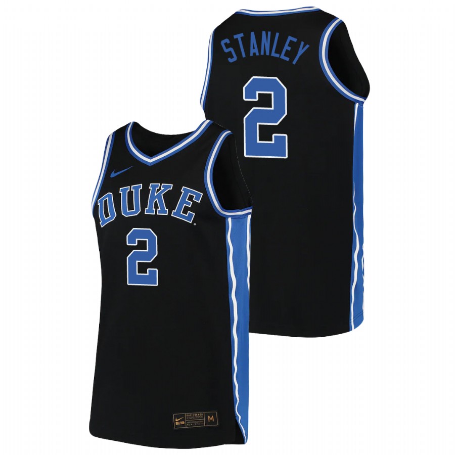 Men's Duke Blue Devils Cassius Stanley Replica 2019-20 College Basketball Jersey Black