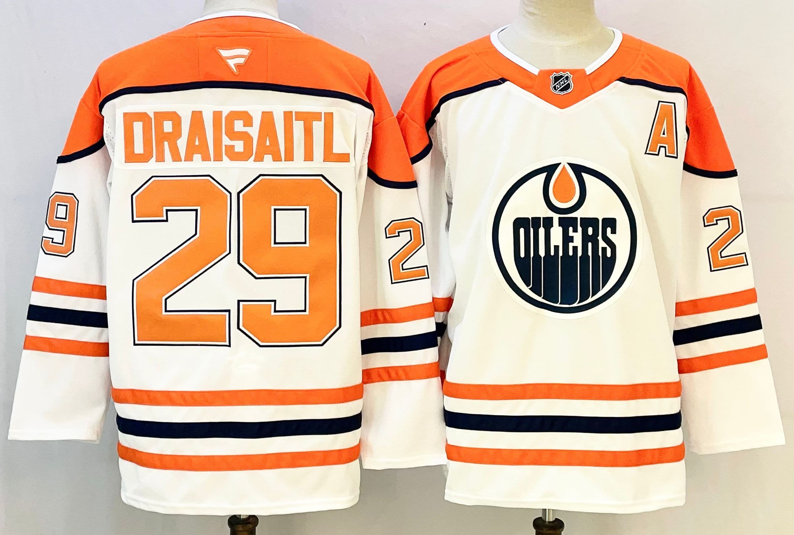 Men's Edmonton   Oilers  Jersey - All Stitched Leon Draisaitl29