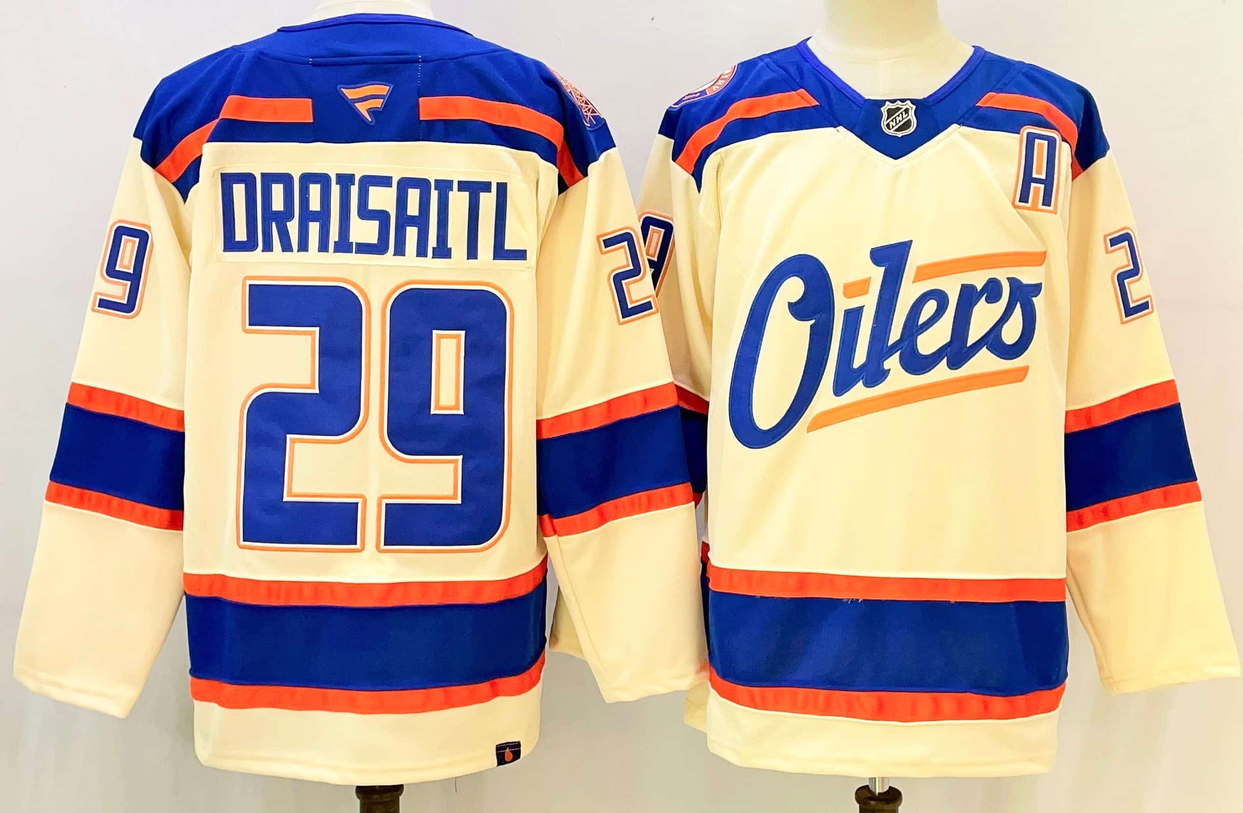 Men's Edmonton  Oilers    Jersey  - All  Stitched Leon Draisaitl 29