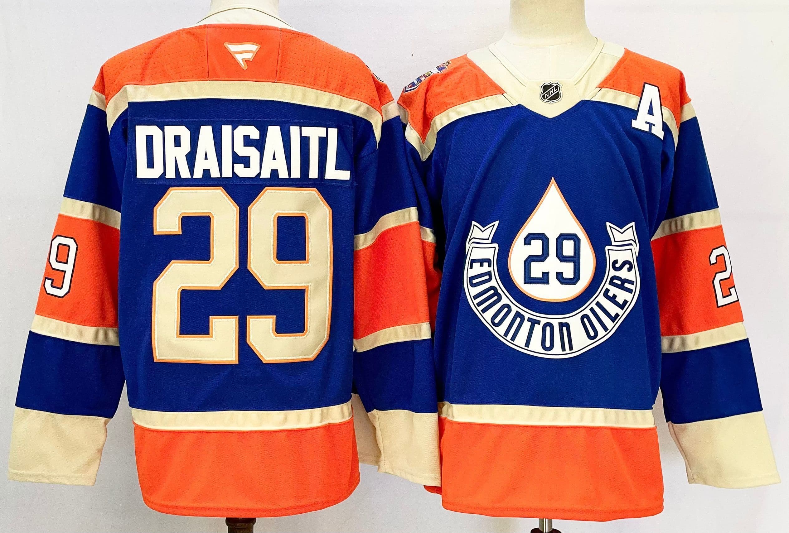 Men's Edmonton  Oilers  Jersey  - All  Stitched Leon Draisaitl29