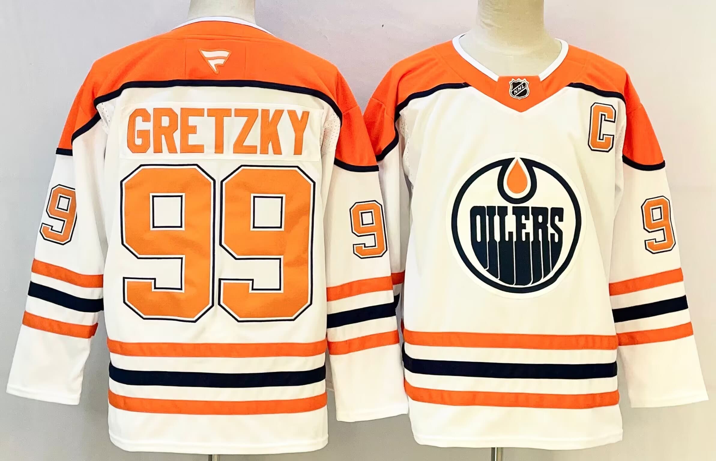 Men's Edmonton Oilers  Jersey  - All Stitched W ayne Gretzky 99