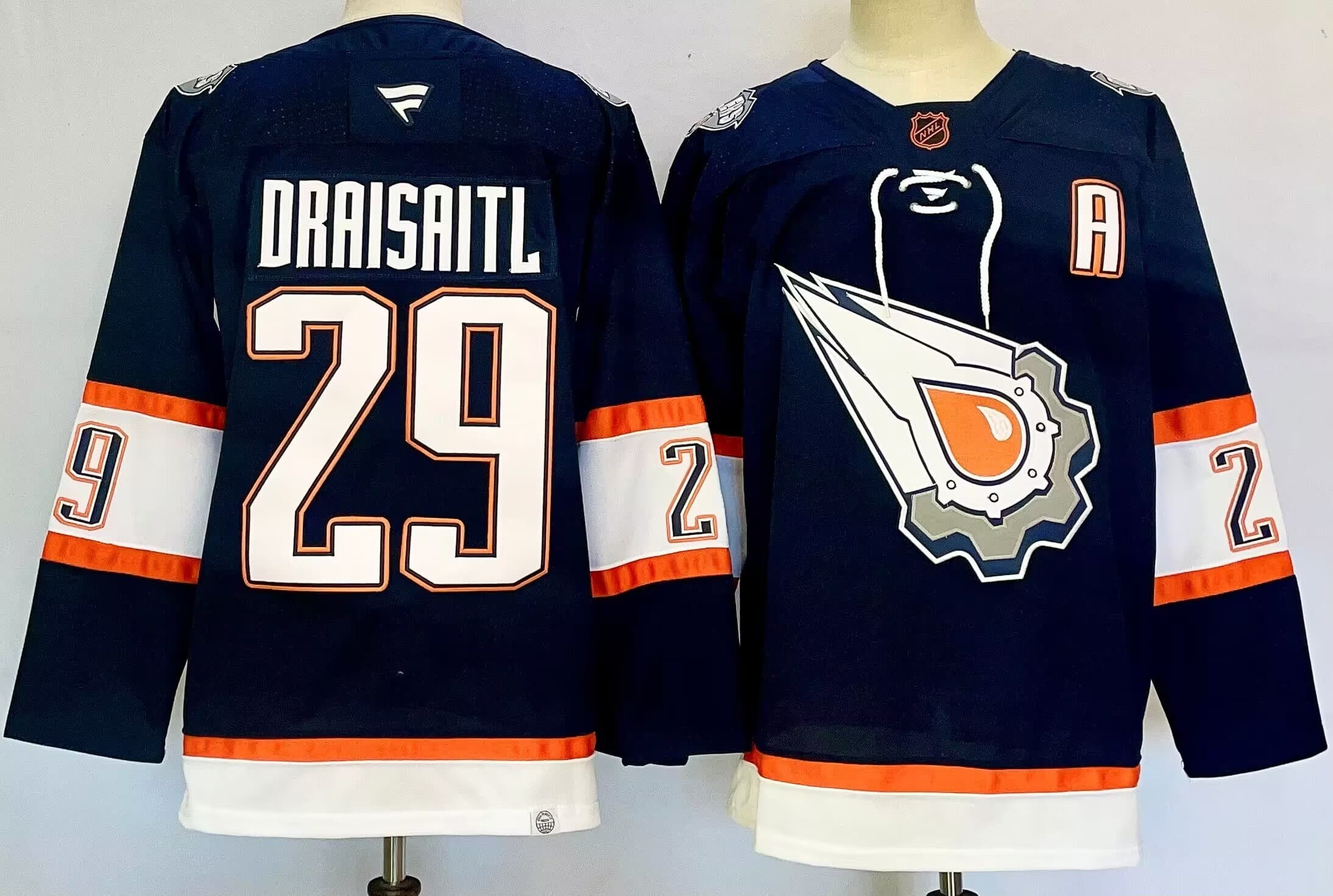 Men's Edmonton Oilers  Jersey - All Stitched Leon Draisaitl  29