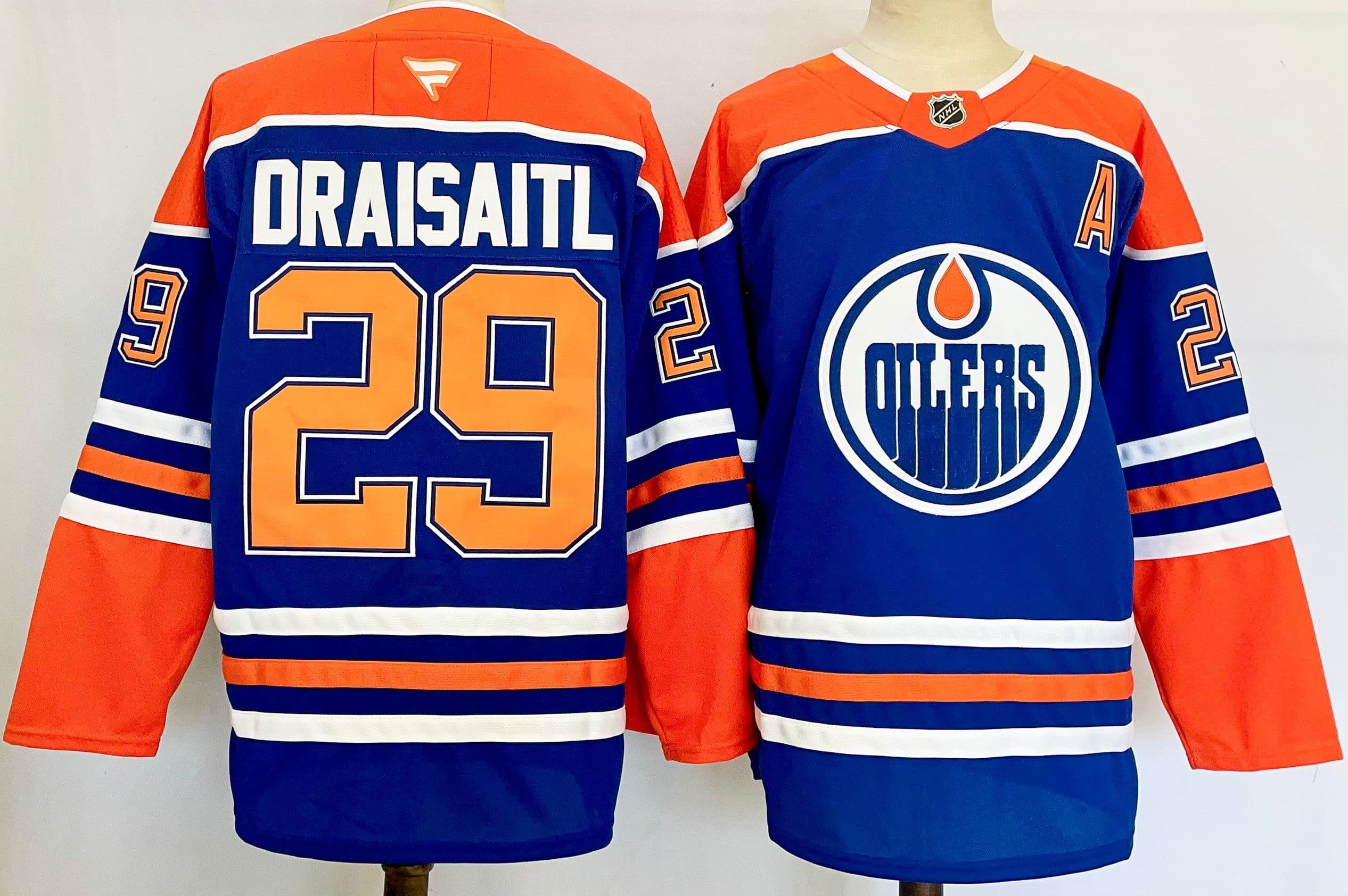 Men's Edmonton Oilers  Jersey - All Stitched Leon Draisaitl29