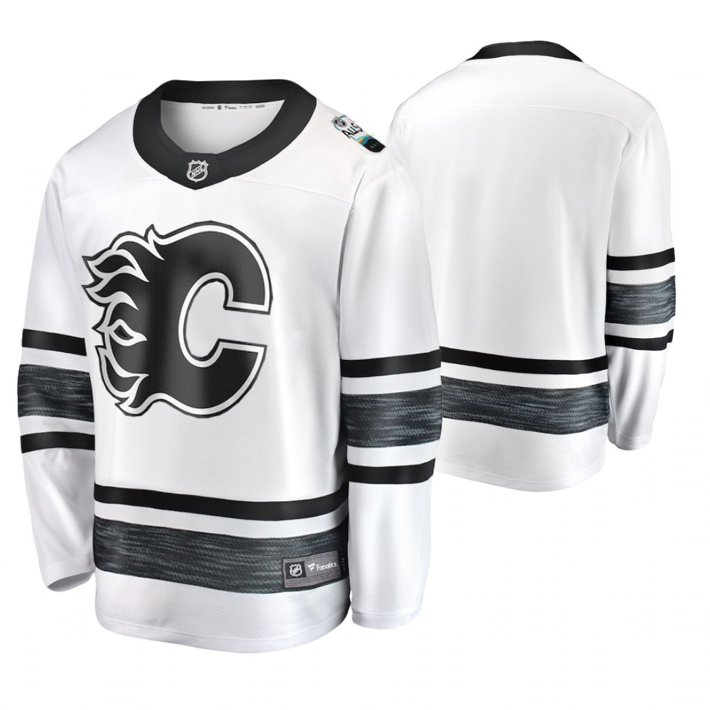 Men's Flames White 2019 NHL All-Star Jersey