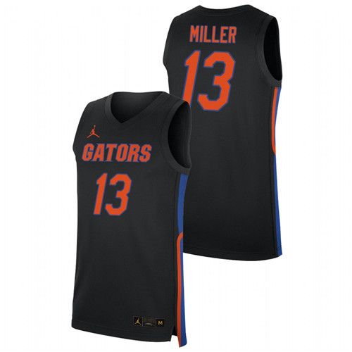 Men's Florida Gators Mike Miller Replica 2019-20 College Basketball Jersey Black