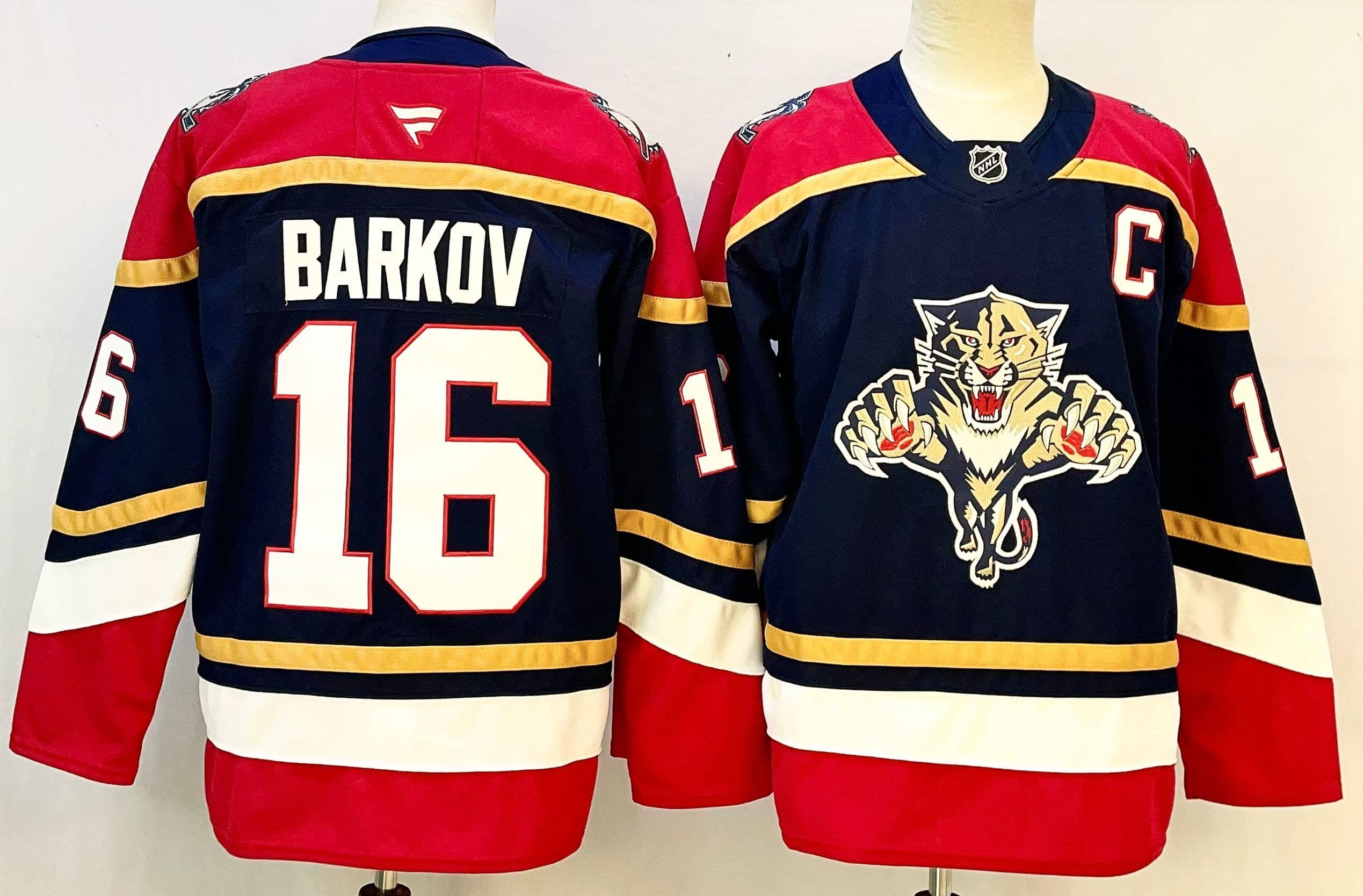 Men's Florida Panthers      Jersey - All Stitched Aleksander Barkov 16