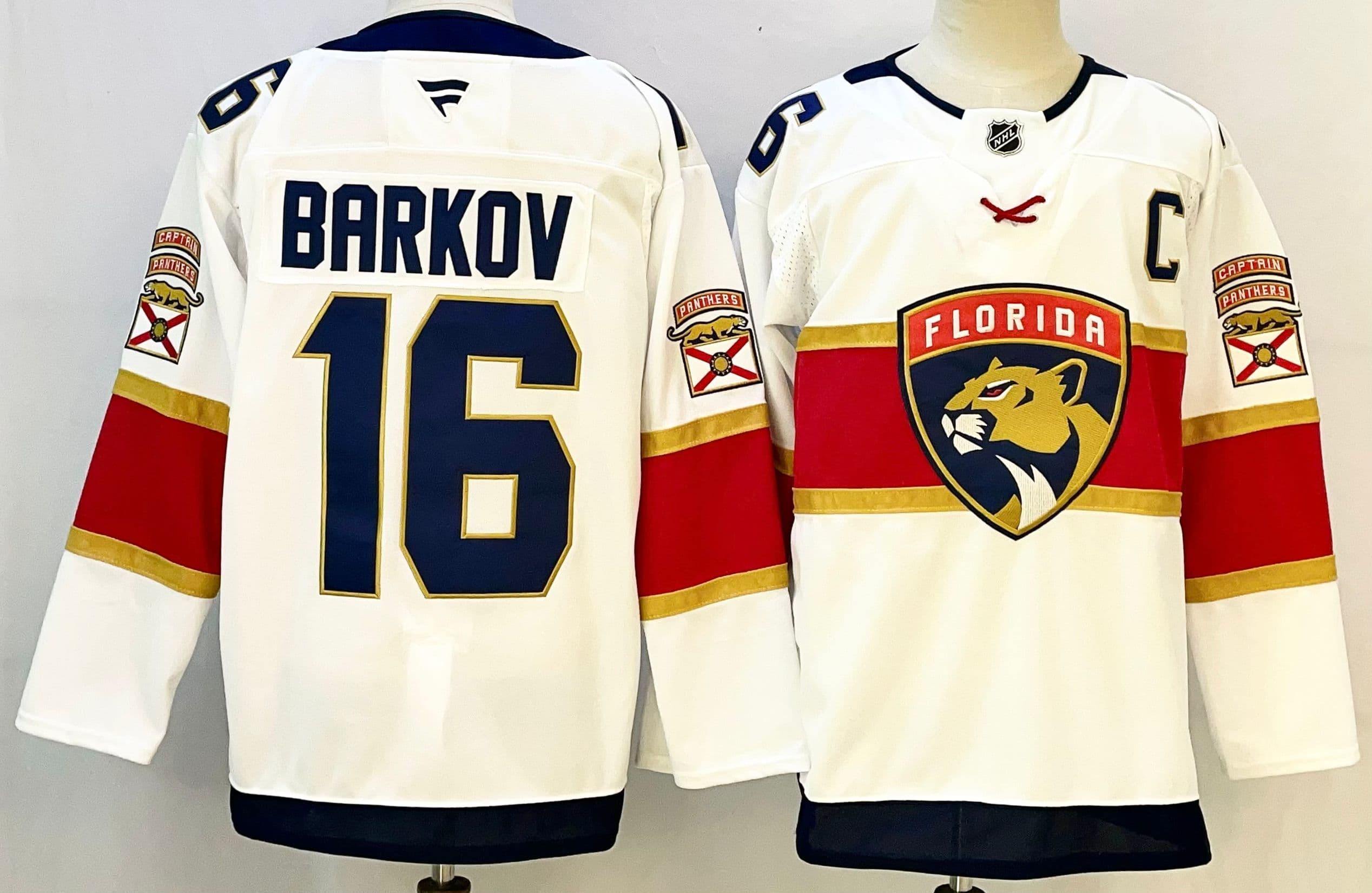 Men's Florida Panthers   Jersey - All Stitched Aleksander Barkov 16
