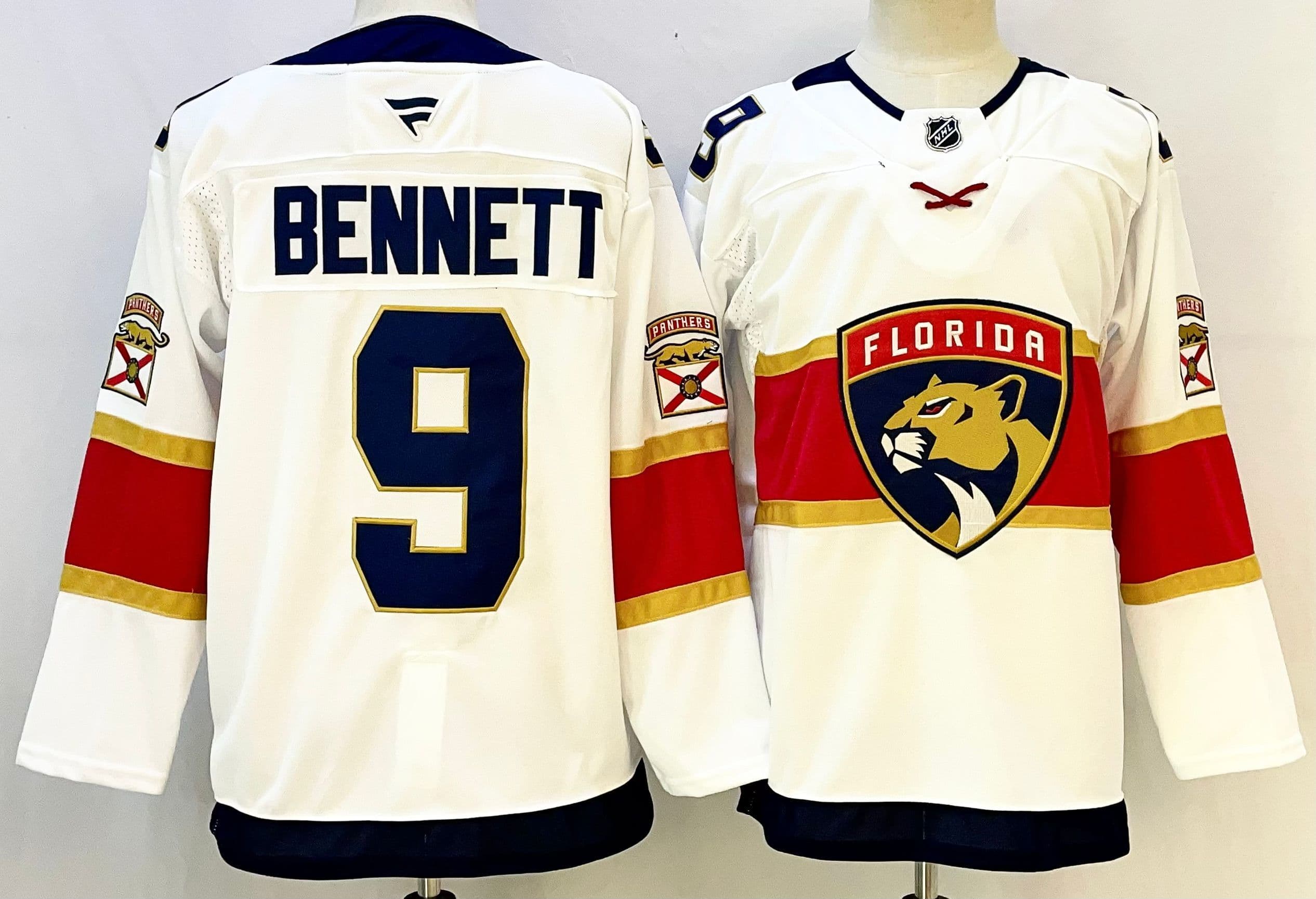 Men's Florida Panthers   Jersey - All Stitched Sam Bennett 9