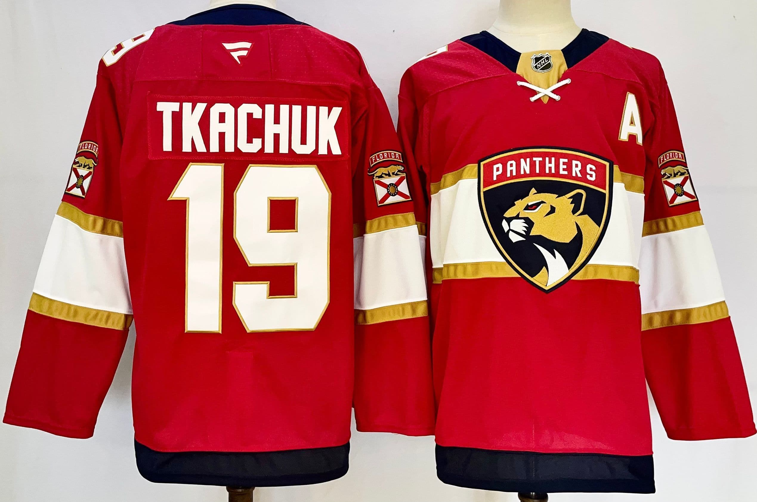 Men's Florida Panthers  Jersey - All Stitched Matthew Tkachuk 19