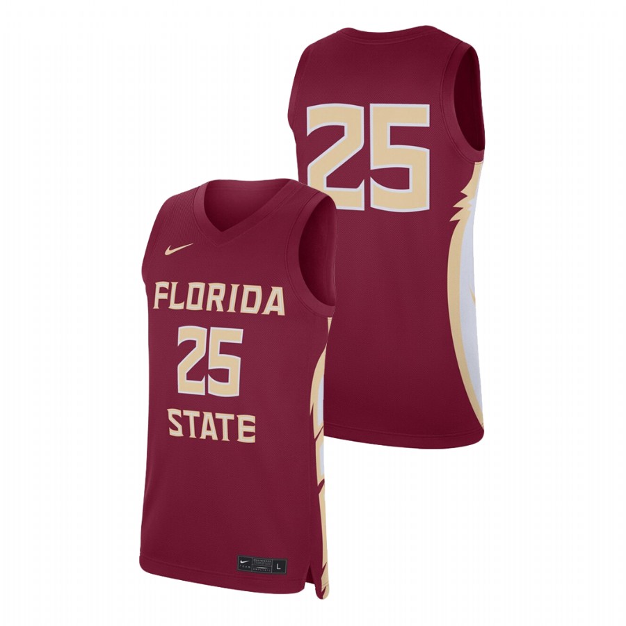 Men's Florida State Seminoles Garnet College Basketball Replica Jersey