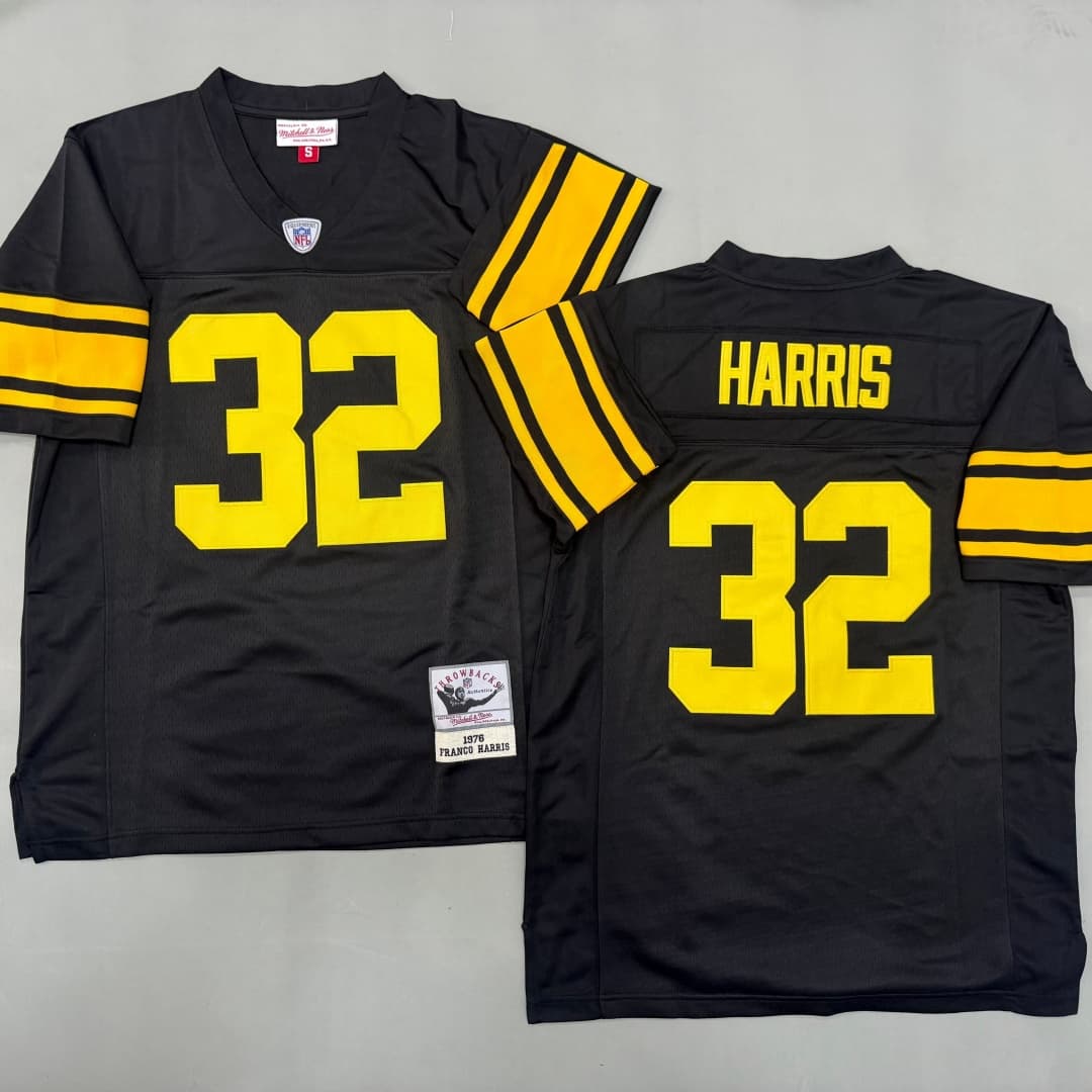 Men's Franco Harris Black   Pittsburgh Steelers