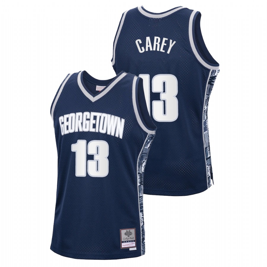 Men's Georgetown Hoyas Donald Carey Vintage Jersey Navy