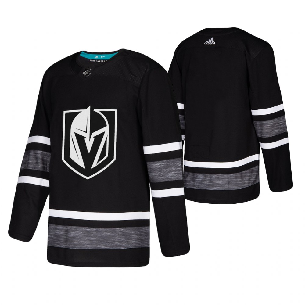 Men's Golden Knights # Blank Black 2019 NHL All-Star Jersey