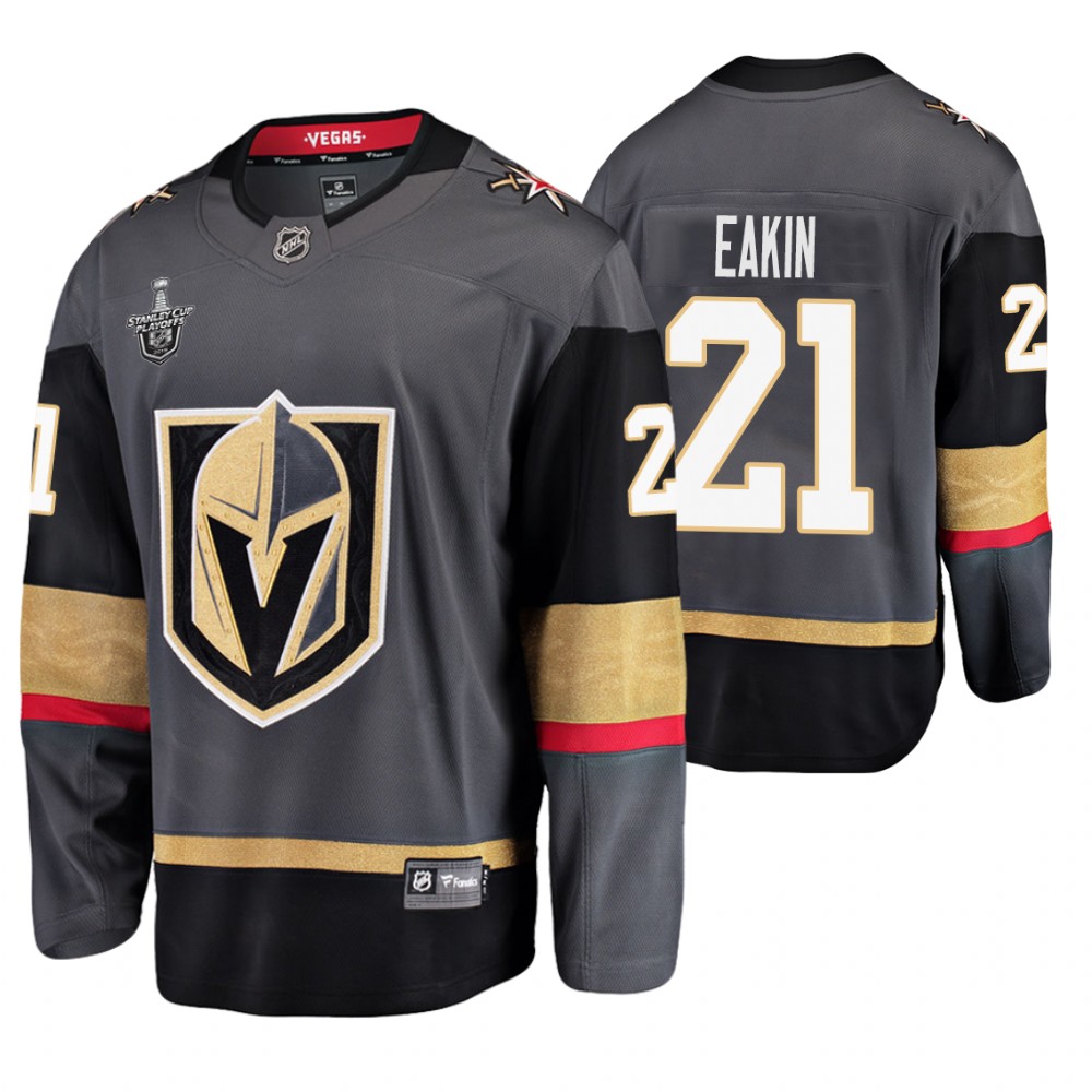 Men's Golden Knights #21 Cody Eakin Stanley Cup Playoffs Breakaway Jersey
