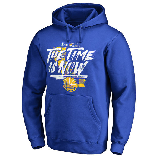 Men's Golden State Warriors Fanatics Branded Royal 2017 NBA Finals Bound Pullover Hoodie
