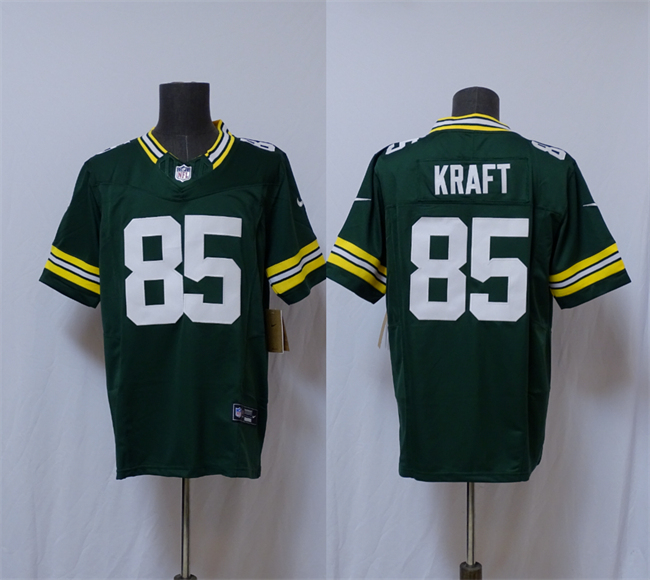 Men's Green Bay Packers #85 Tucker Kraft Green Vapor 2025 F.U.S.E. Limited Football Stitched Jersey