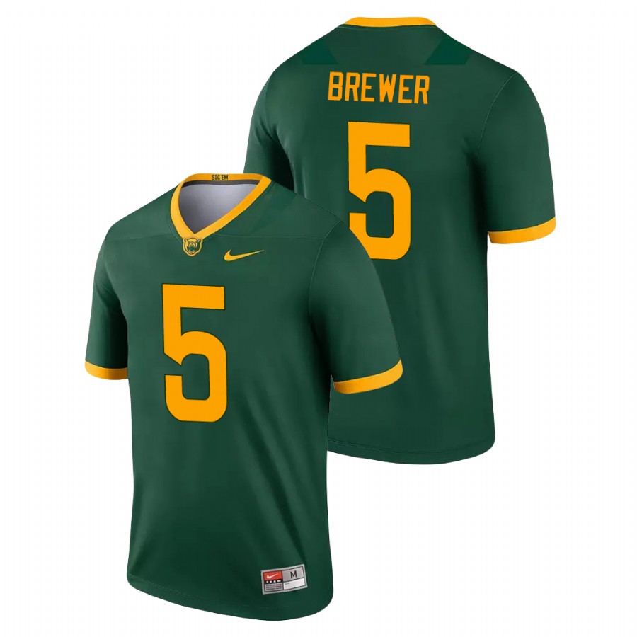 Men's Green Baylor Bears Charlie Brewer Legend College Football Jersey
