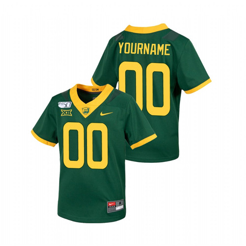 Men's Green Baylor Bears Custom Untouchable College Football Jersey