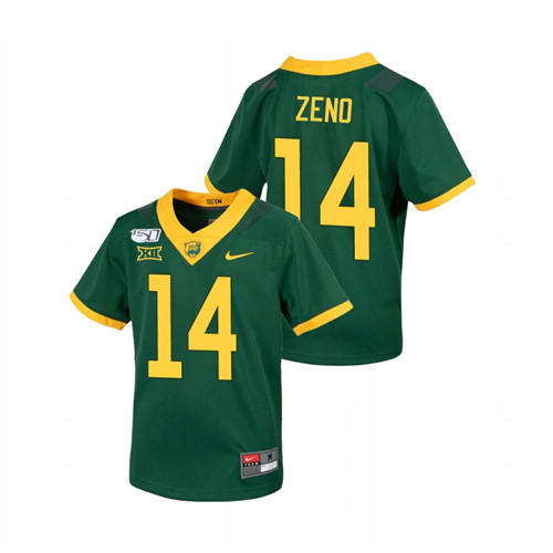 Men's Green Baylor Bears Jacob Zeno Untouchable College Football Jersey