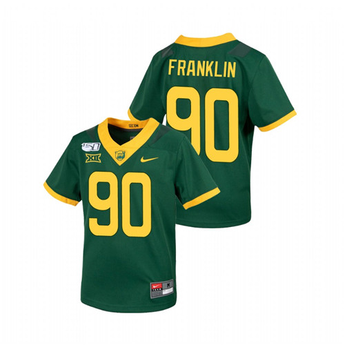 Men's Green Baylor Bears TJ Franklin Untouchable College Football Jersey