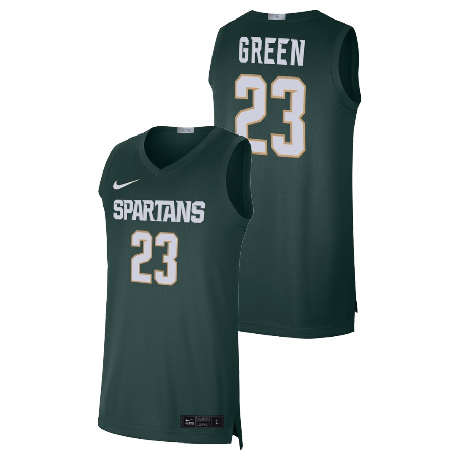 Men's Green Michigan State Spartans Draymond Green Alumni Limited Basketball Jersey 
