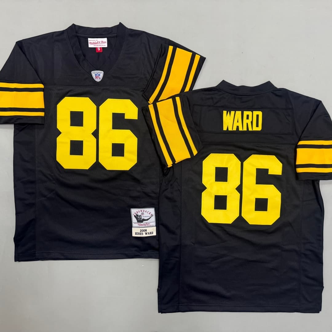 Men's Hines Ward Black  Pittsburgh  Steelers