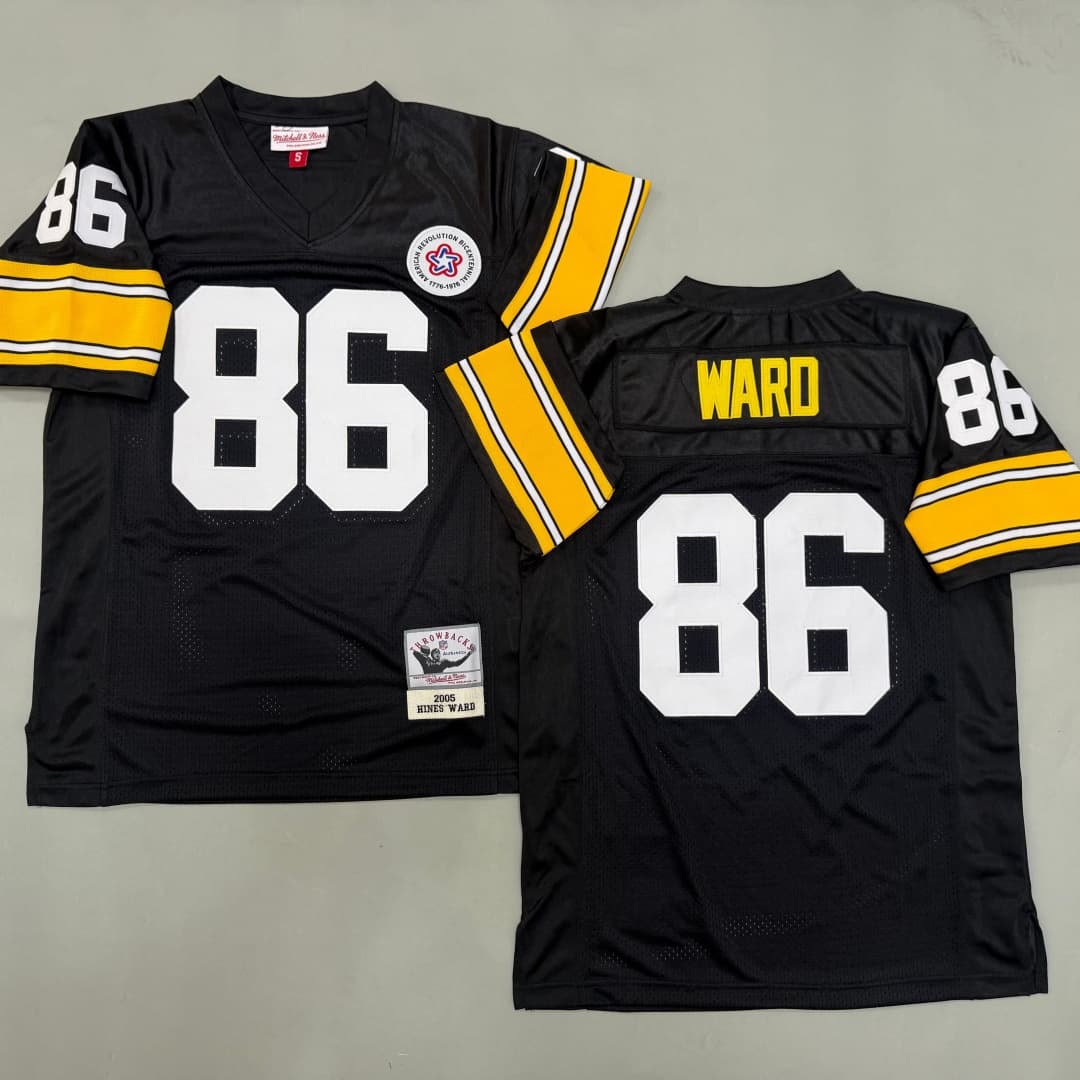 Men's Hines Ward Black  Pittsburgh Steelers