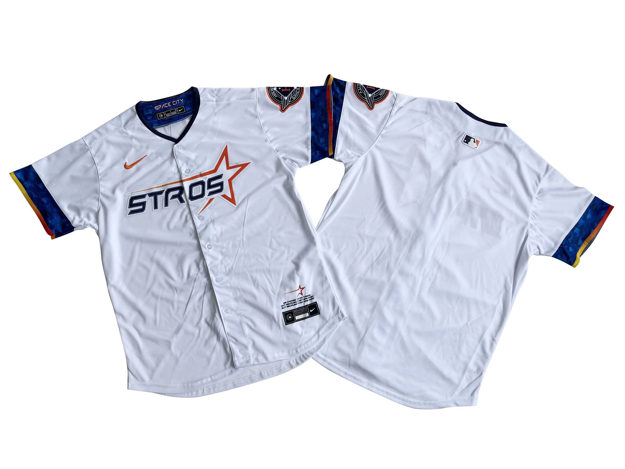 Men's Houston Astros Nike White 2025 City Connect Limited  Jersey