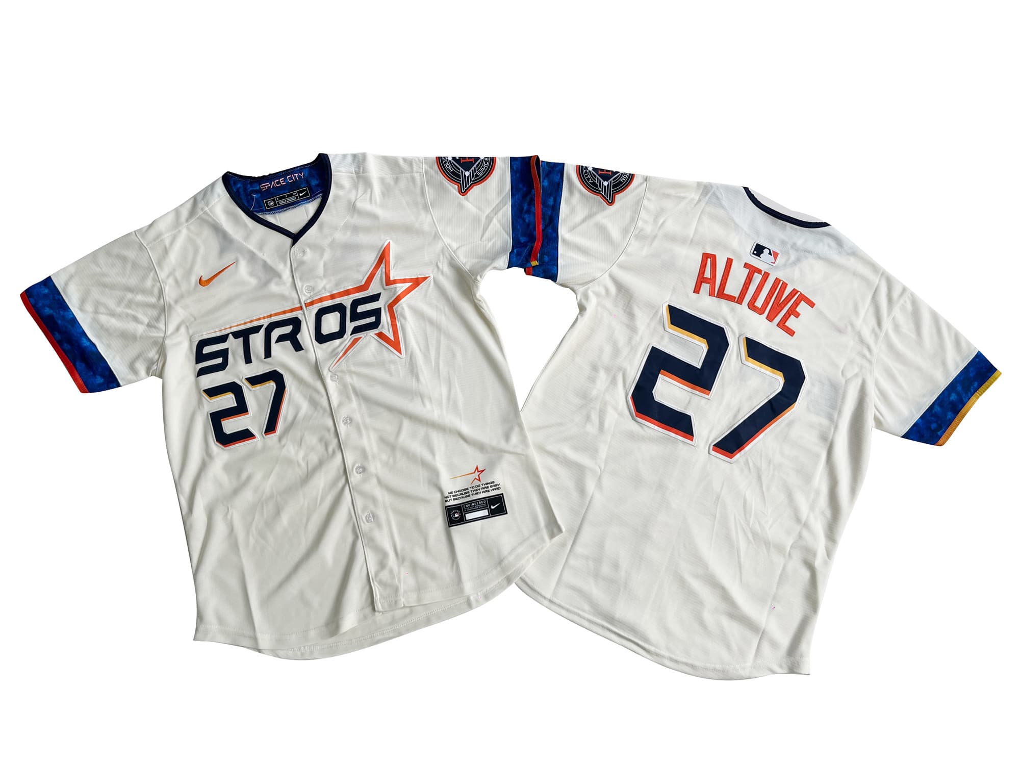 Men's Houston Astros Yordan Alvarez Nike White 2025 City Connect Limited Player Jersey