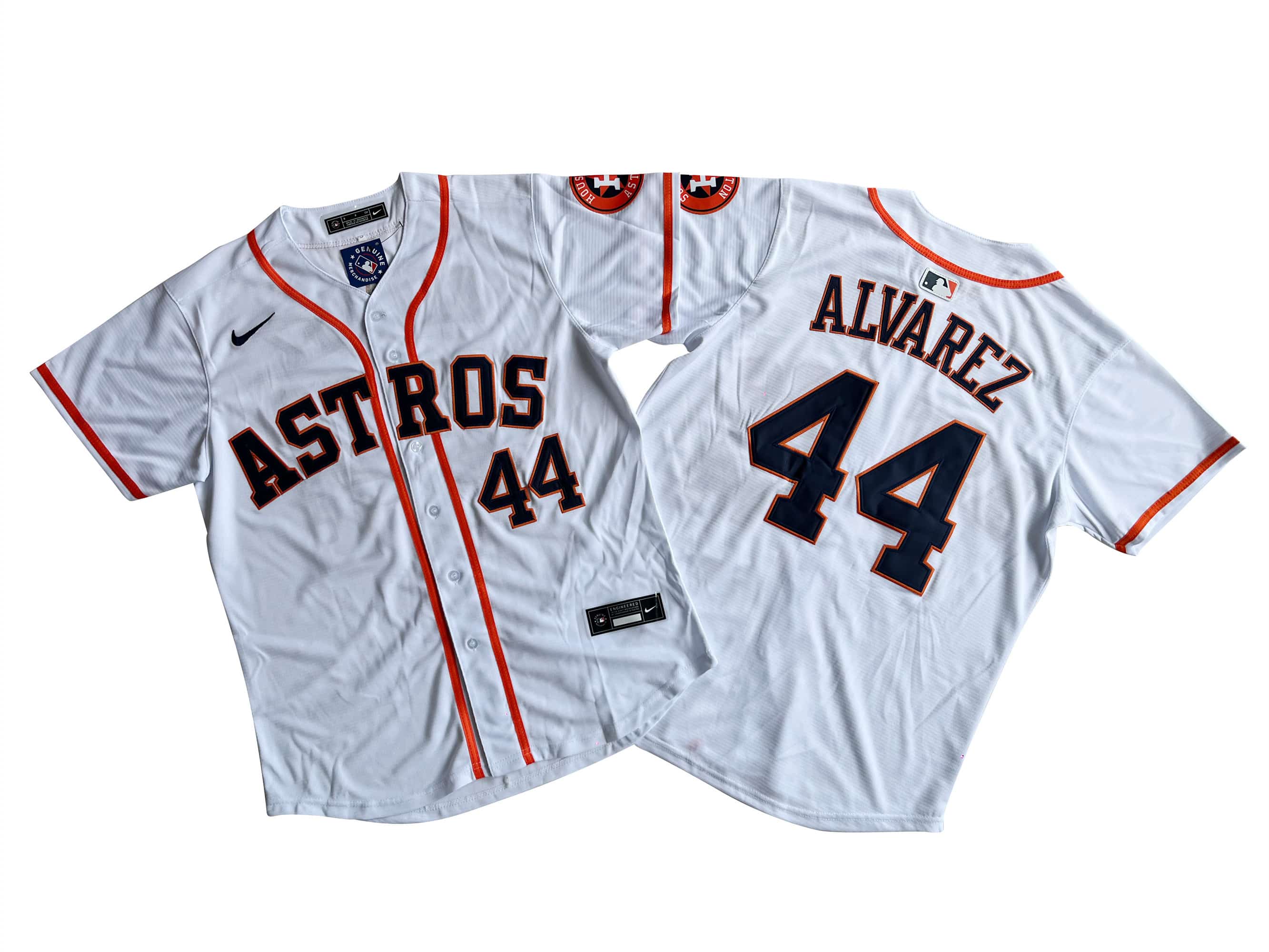 Men's Houston Astros Yordan Alvarez Nike White Home Limited Player   Jersey