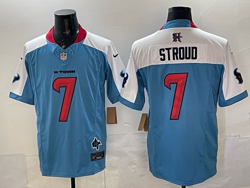 Men's Houston Texans #7 C.J. Stroud   Vapor Limited Stitched Football Jersey