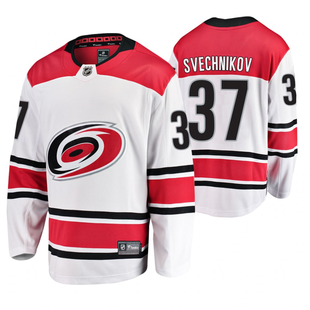Men's Hurricanes Andrei Svechnikov 2019 Stanley Cup Playoffs Eastern Conference Final Jersey