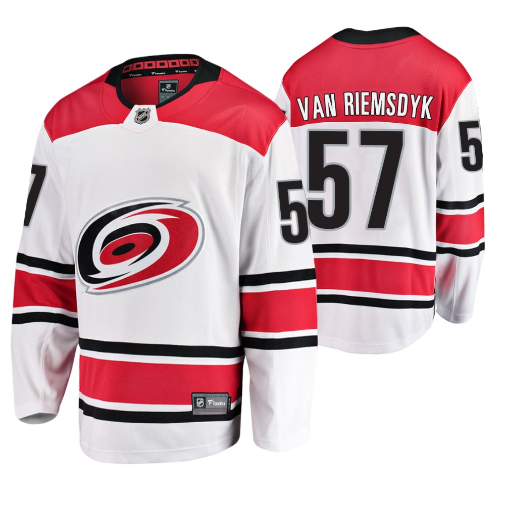 Men's Hurricanes Trevor van Riemsdyk 2019 Stanley Cup Playoffs Eastern Conference Final Jersey