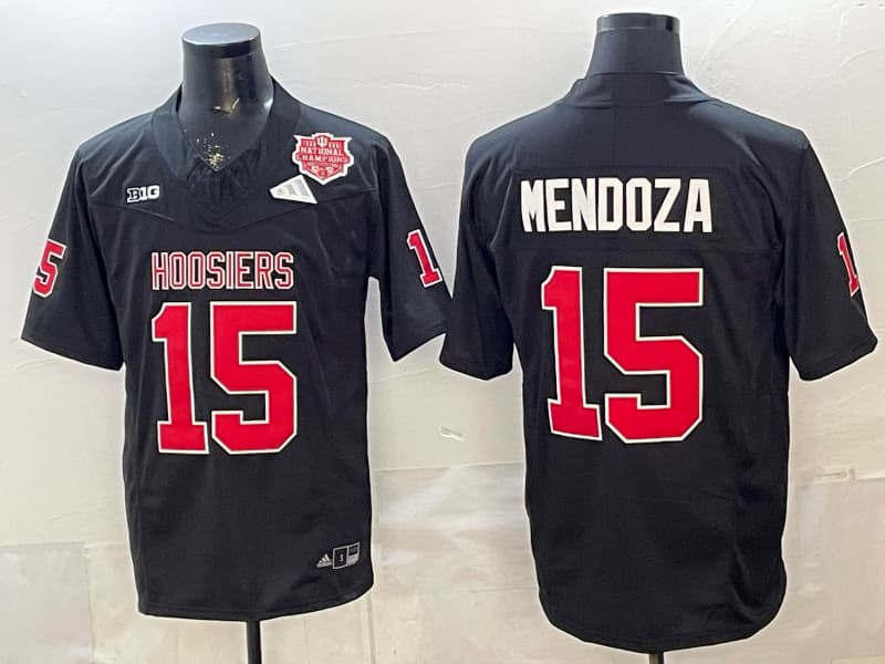Men's Indiana Hoosiers   Vapor Limited Jersey V3 - All    Stitched .Fernando Mendoza 15