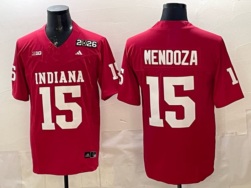 Men's Indiana Hoosiers   Vapor Limited Jersey V3 - All  Stitched .Fernando Mendoza 15