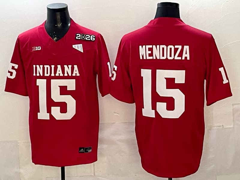 Men's Indiana Hoosiers   Vapor Limited Jersey V3 - All Stitched .Fernando Mendoza 15