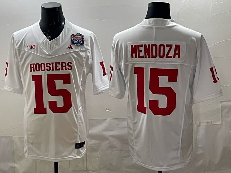 Men's Indiana Hoosiers   Vapor Limited Jersey V3 - All Stitched .Fernando Mendoza#     15