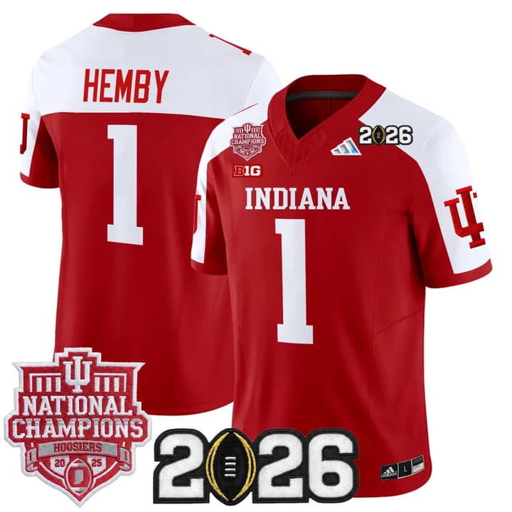 Men's Indiana Hoosiers 2025  Vapor Limited Jersey V2 - All Stitched  #1  Roman Hemby