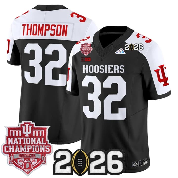 Men's Indiana Hoosiers 2025  Vapor Limited Jersey V2 - All Stitched  Anthony Thompson  #32