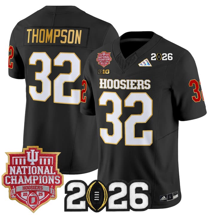 Men's Indiana Hoosiers 2025  Vapor Limited Jersey V2 - All Stitched  Anthony Thompson  32