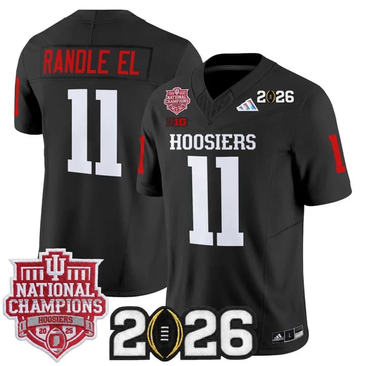 Men's Indiana Hoosiers 2025  Vapor Limited Jersey V2 - All Stitched  Randle   El 11