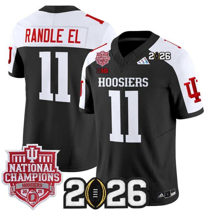 Men's Indiana Hoosiers 2025  Vapor Limited Jersey V2 - All Stitched  Randle  El 11