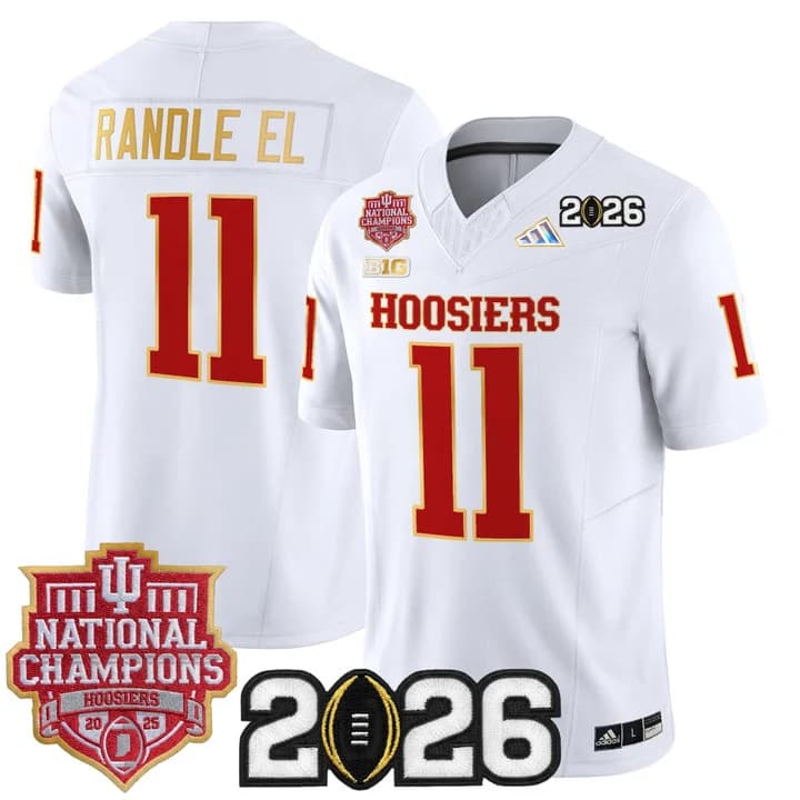 Men's Indiana Hoosiers 2025  Vapor Limited Jersey V2 - All Stitched  Randle El   11
