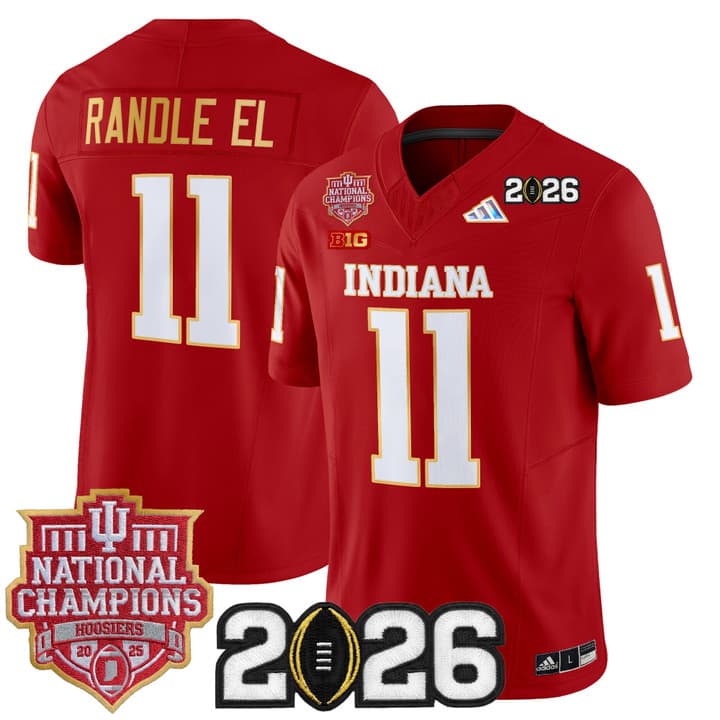 Men's Indiana Hoosiers 2025  Vapor Limited Jersey V2 - All Stitched  Randle El #11