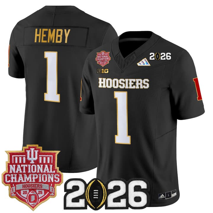 Men's Indiana Hoosiers 2025  Vapor Limited Jersey V2 - All Stitched  Roman Hemby #1
