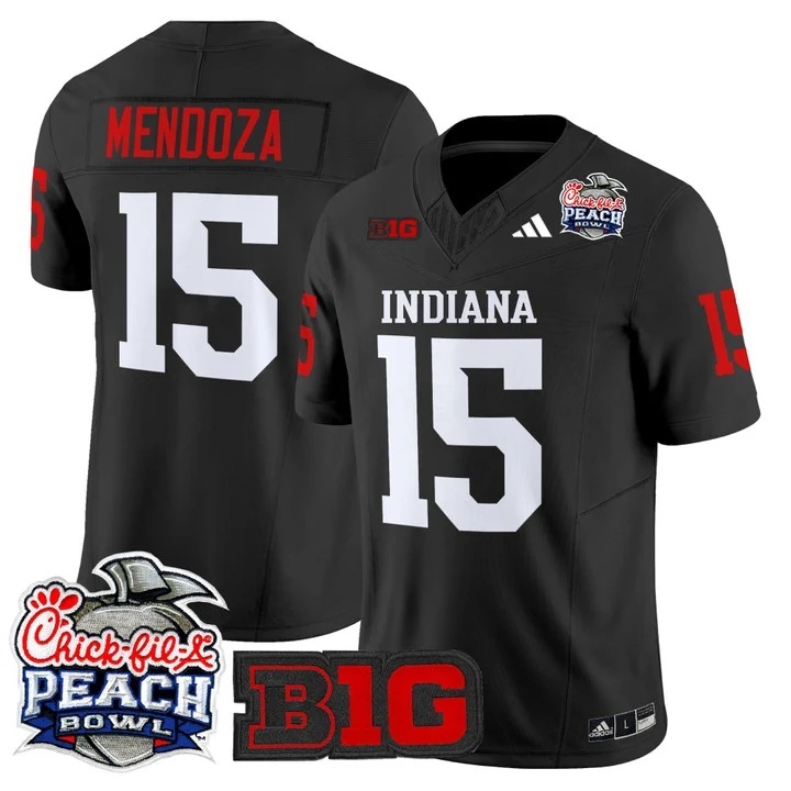 Men's Indiana Hoosiers 2026  Vapor Limited Jersey V2 - All Stitched  Fernando Mendoza #-15