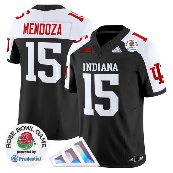 Men's Indiana Hoosiers 2026  Vapor Limited Jersey V2 - All Stitched  Fernando Mendoza #15