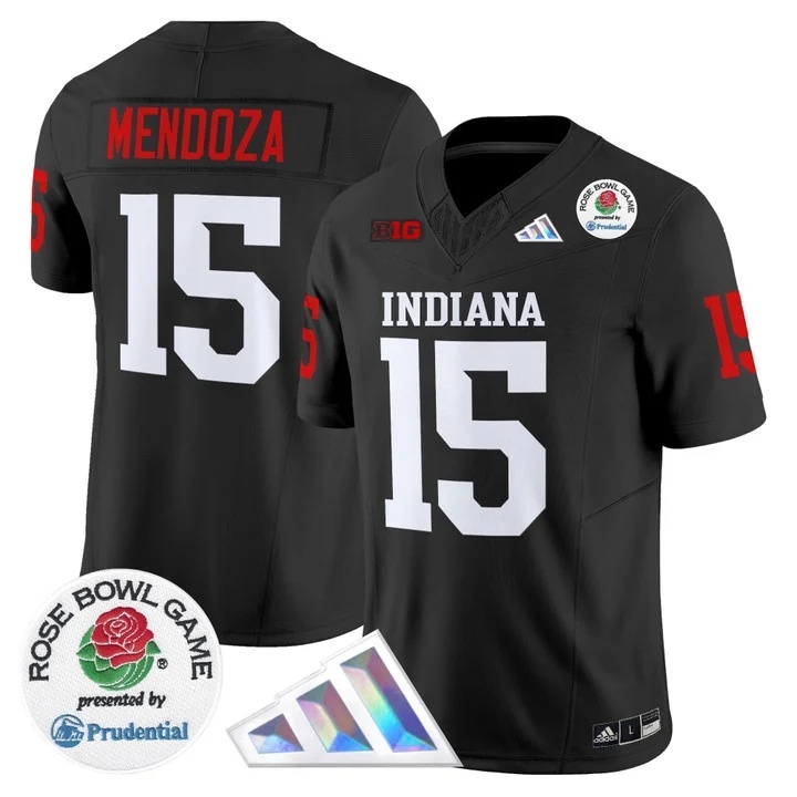 Men's Indiana Hoosiers 2026  Vapor Limited Jersey V2 - All Stitched 15 Fernando Mendoza