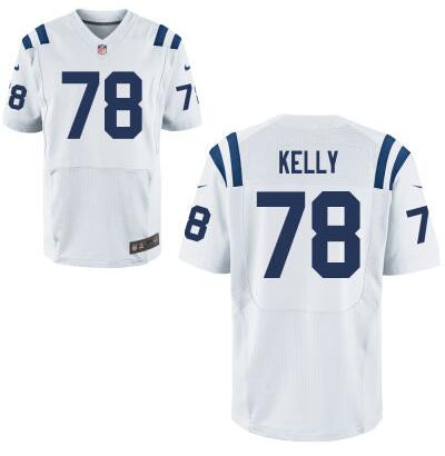 Men's Indianapolis Colts #78 Ryan Kelly Nike White Elite 2016 Draft Pick Jersey