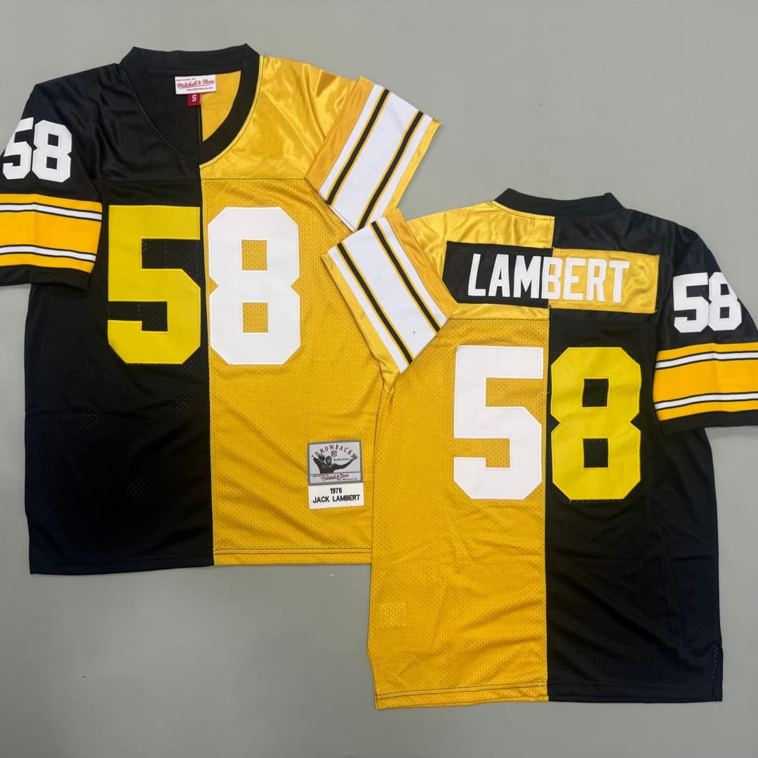 Men's Jack Lambert Black   Pittsburgh   Steelers